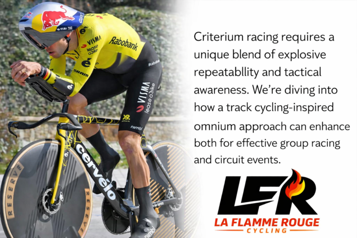 Just sharing some wisdom from my years as a competitive track cyclist.