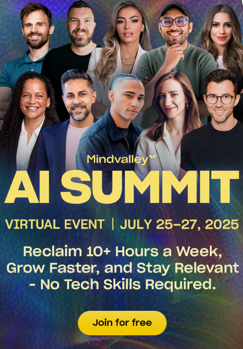 🚨 Big News! Mindvalley’s AI Summit is Here – And You Don’t Want to Miss This. 🚨
