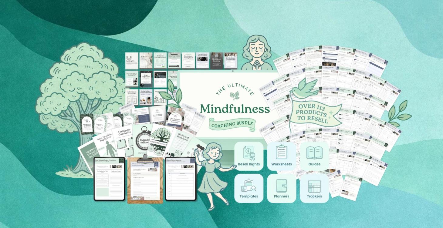 Mindfulness Coaching Bundle 113 Products