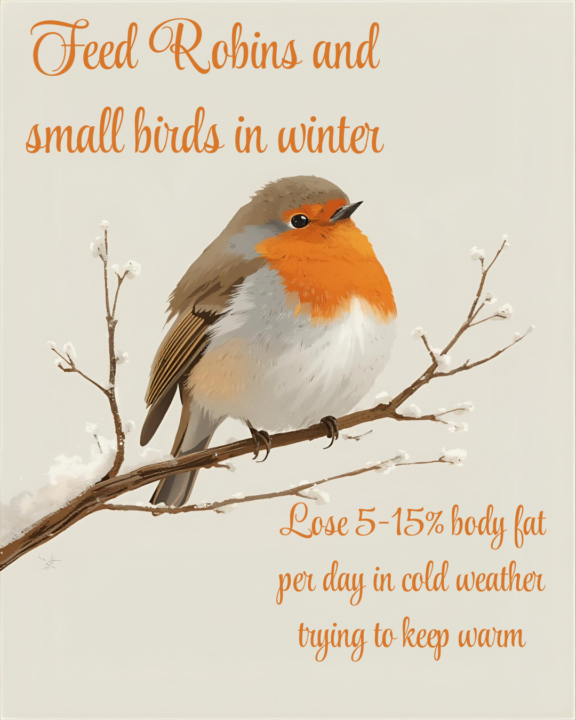 Feeding wildlife over winter 🐦‍⬛