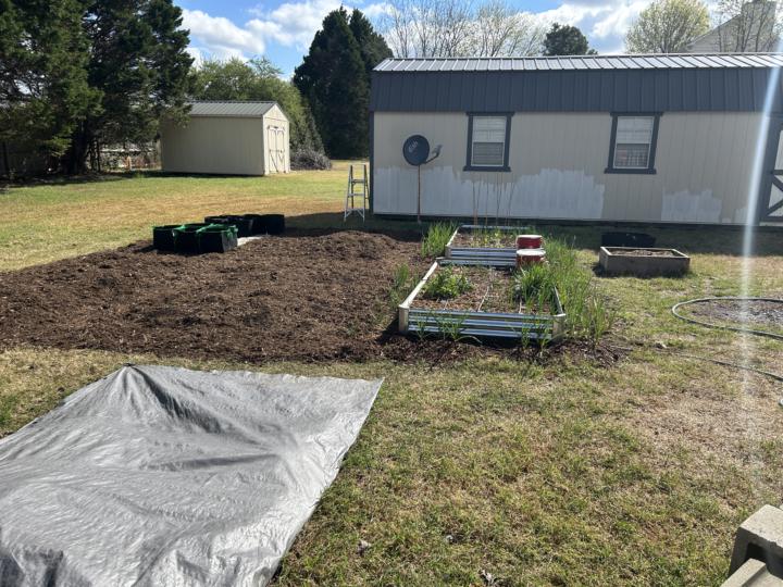 My new planting beds!