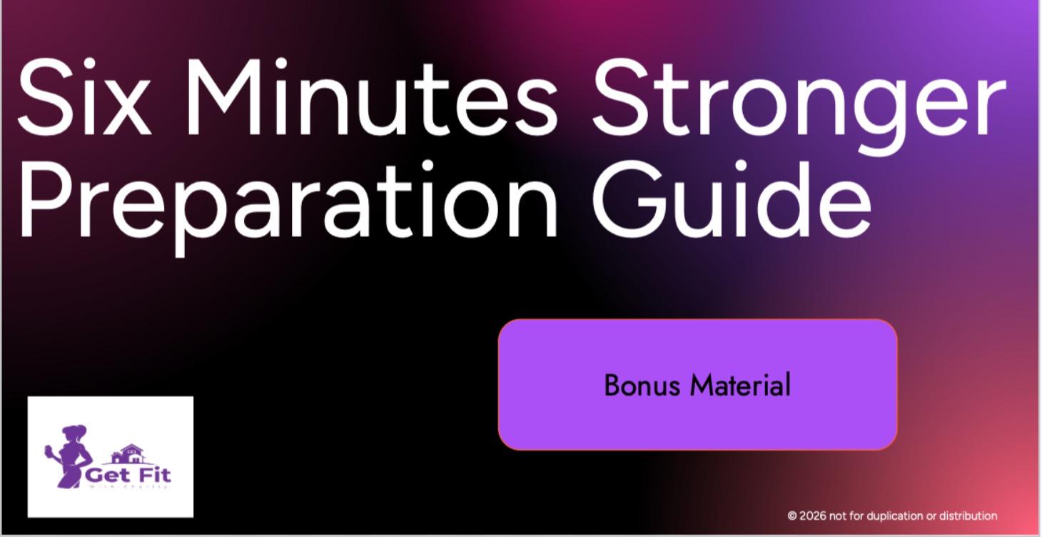 Bonus Material