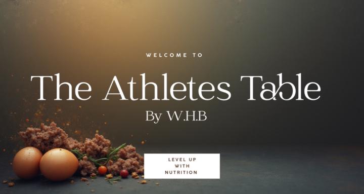 The Athletes Table (by W.H.B)