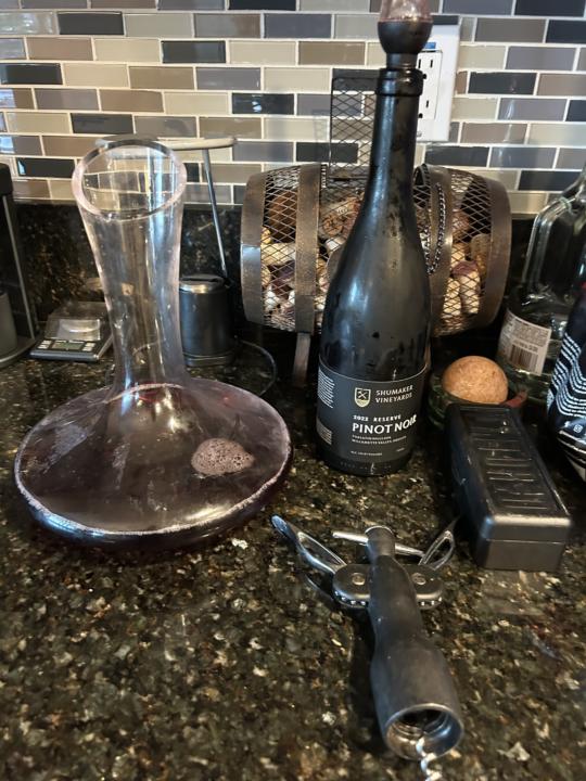 Oregon Wines on a Sunday Night 