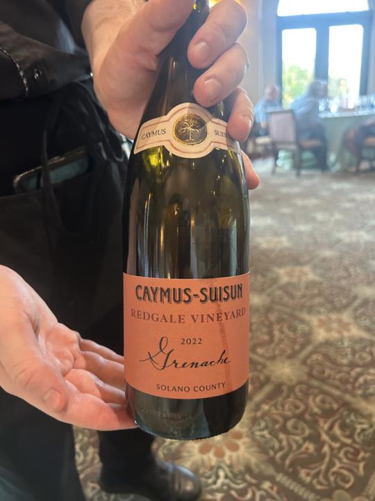 Caymus Dinner 2nd Course