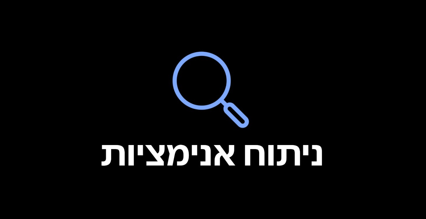 ניתוח אנימציות