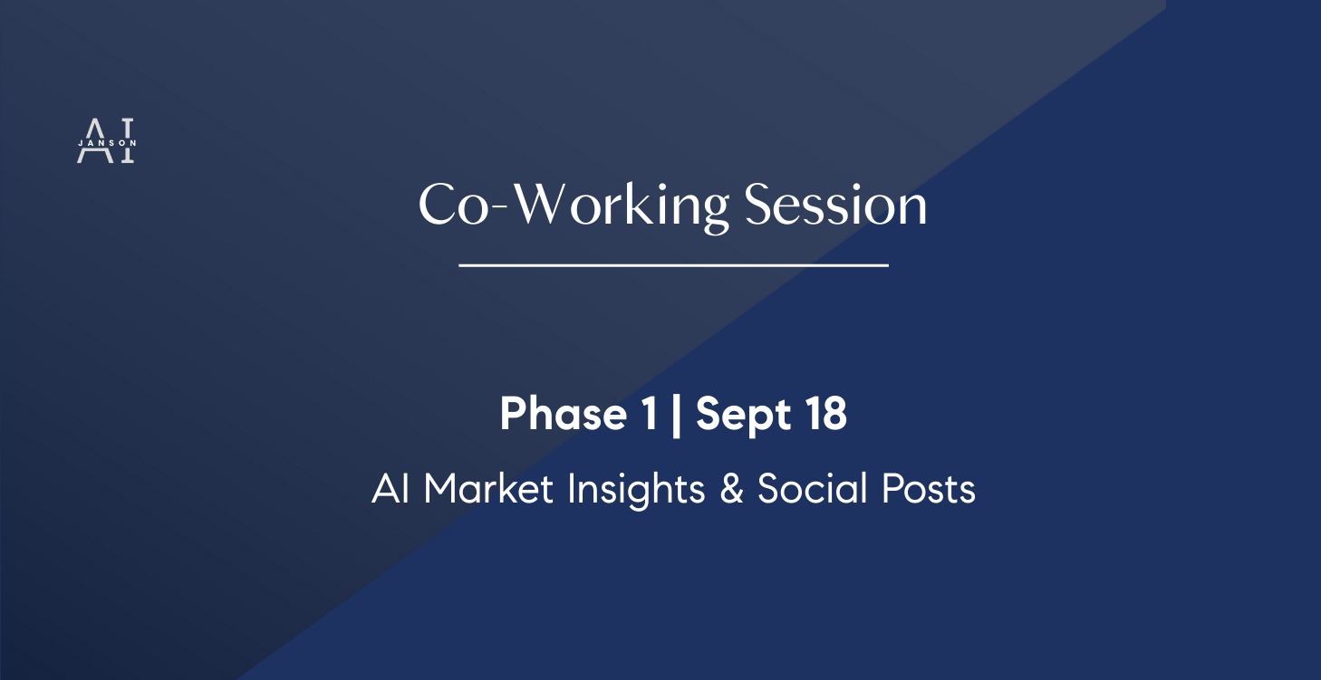 Phase 1 - AI Market Insights & Social Posts