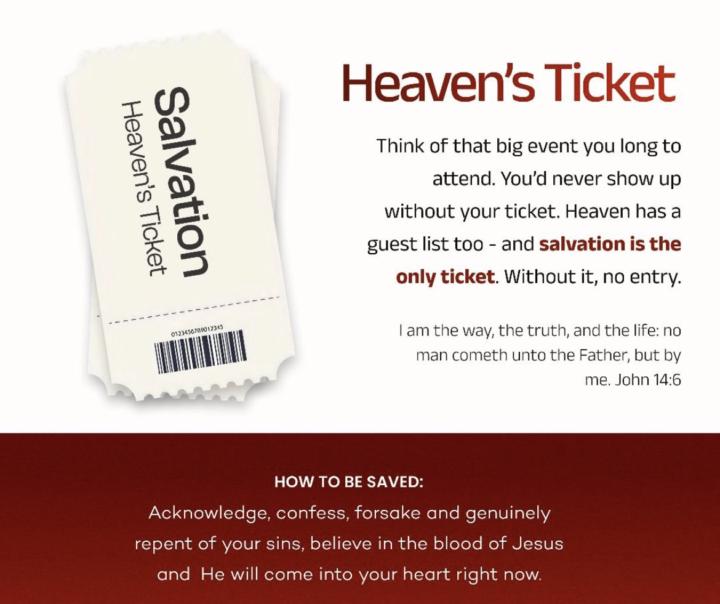 Have you got your ticket?