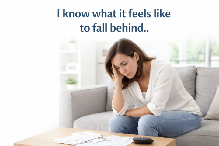I know what it feels like to fall behind…