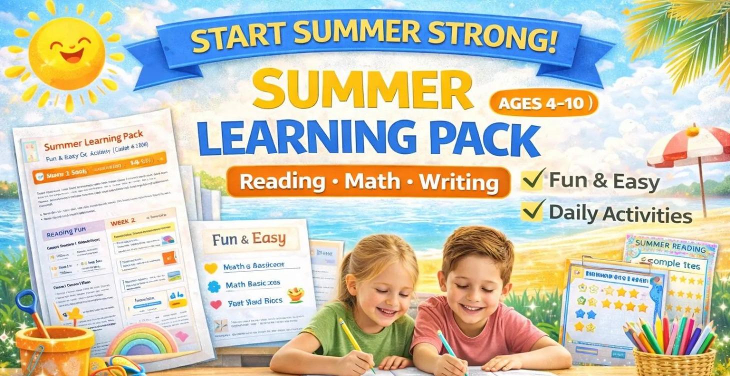 Summer Learning Pack Ages 4-10