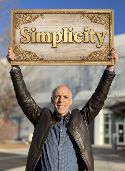 Simplicity and Clarity are the mantras in Kim's community.