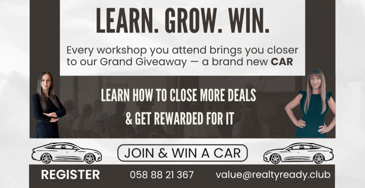 Realty Ready Workshops - Join to Win a Car