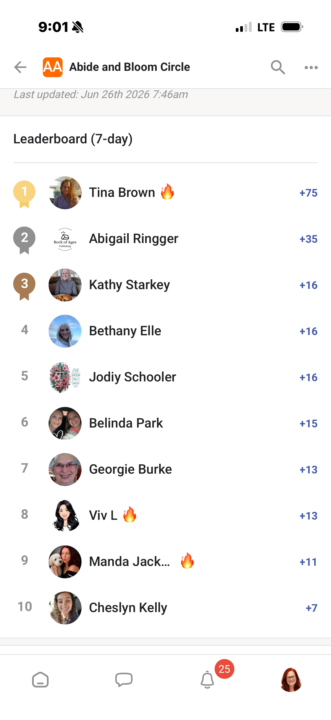 Challenge update