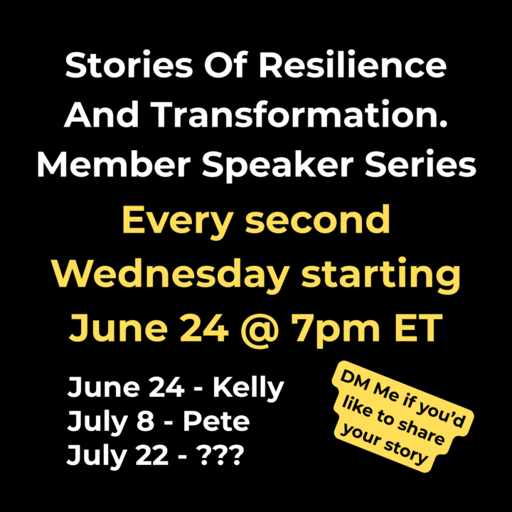 Stories of Resilience & Transformation: Our New Community Series 🌟