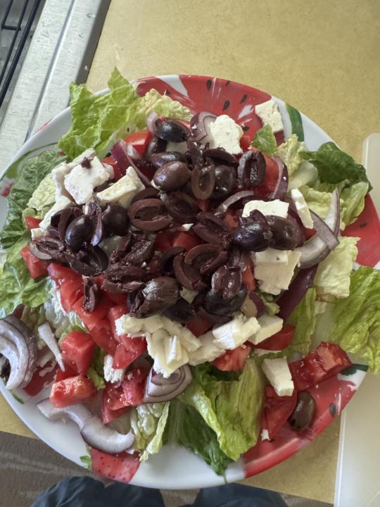 Win! It's a great day for an authentic Greek Salad