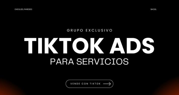 Tiktok Ads Para Servicios