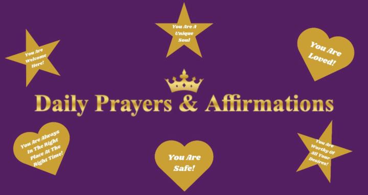 Daily Prayers & Affirmations ✨