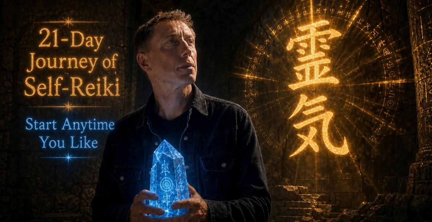 21-day Reiki practice - guided self practice