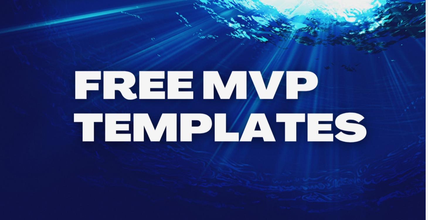 FREE MVP Templates