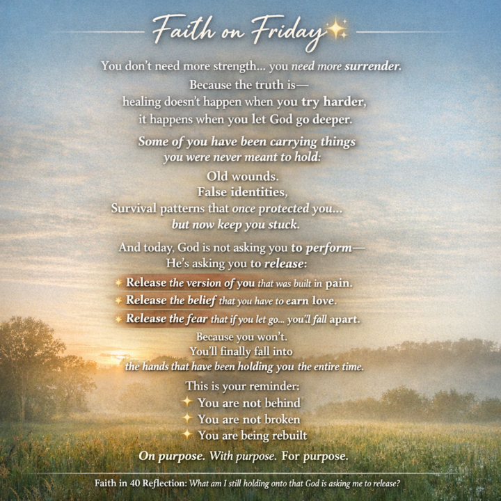 🤗 Friday Faith 🤗