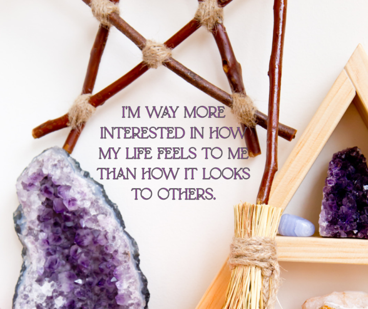 I am living for myself