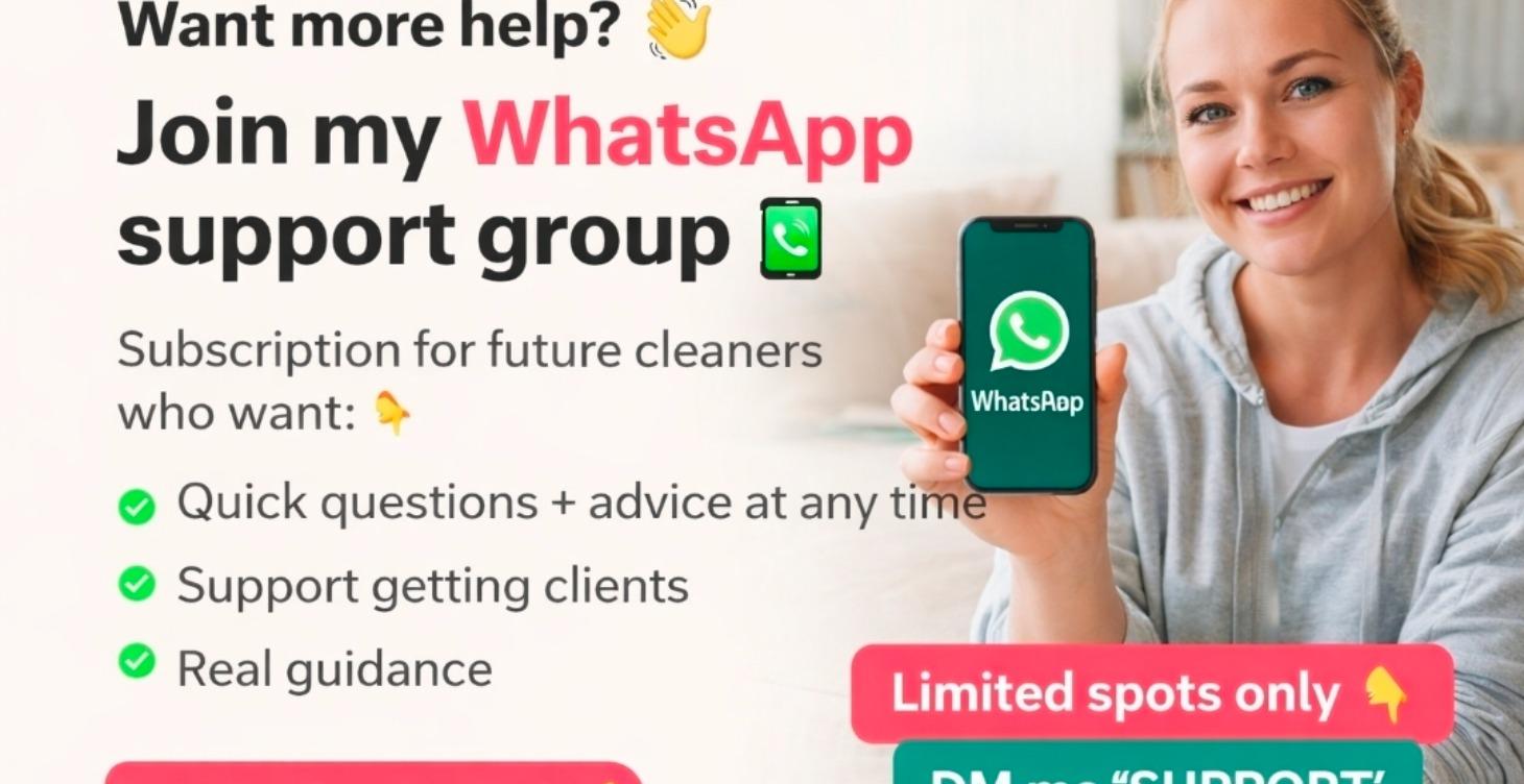 Want more guidance and support as a cleaner?