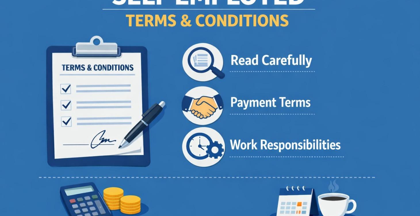 Terms and conditions for self employed