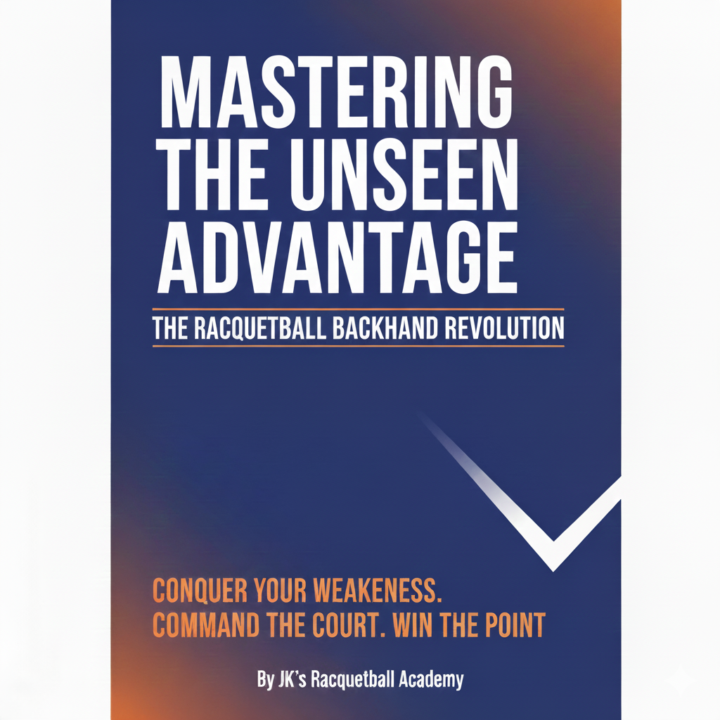 The Backhand Blueprint: Beyond the "Safety Forehand"  By JK’s Racquetball Academy