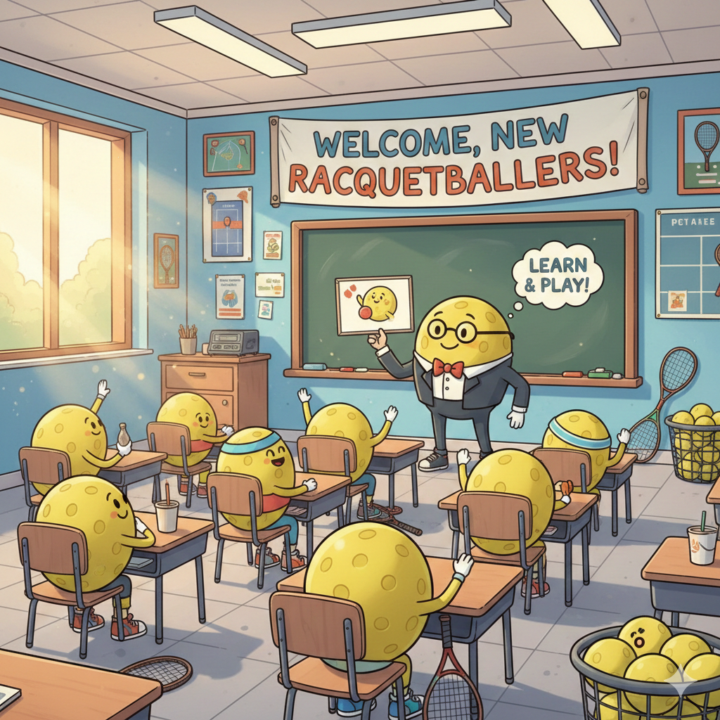 JK’s racquetball Academy 1st Orientation