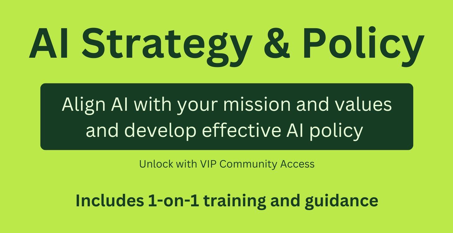 AI Strategy and Policy