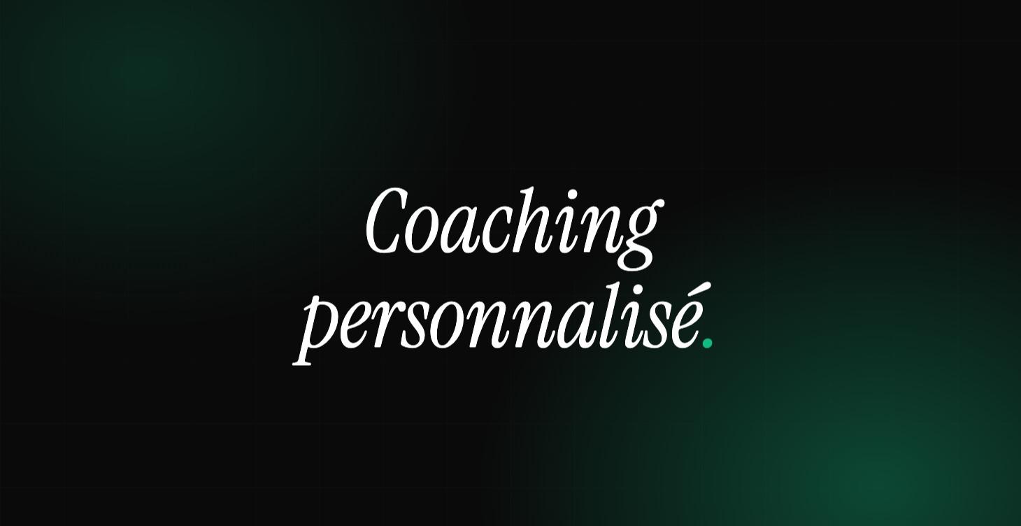 Coaching Personnalisé