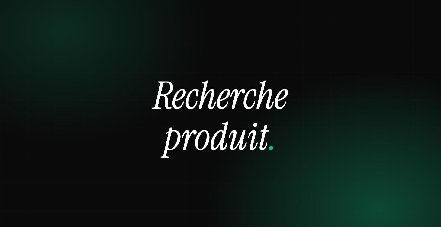 Recherche Produit