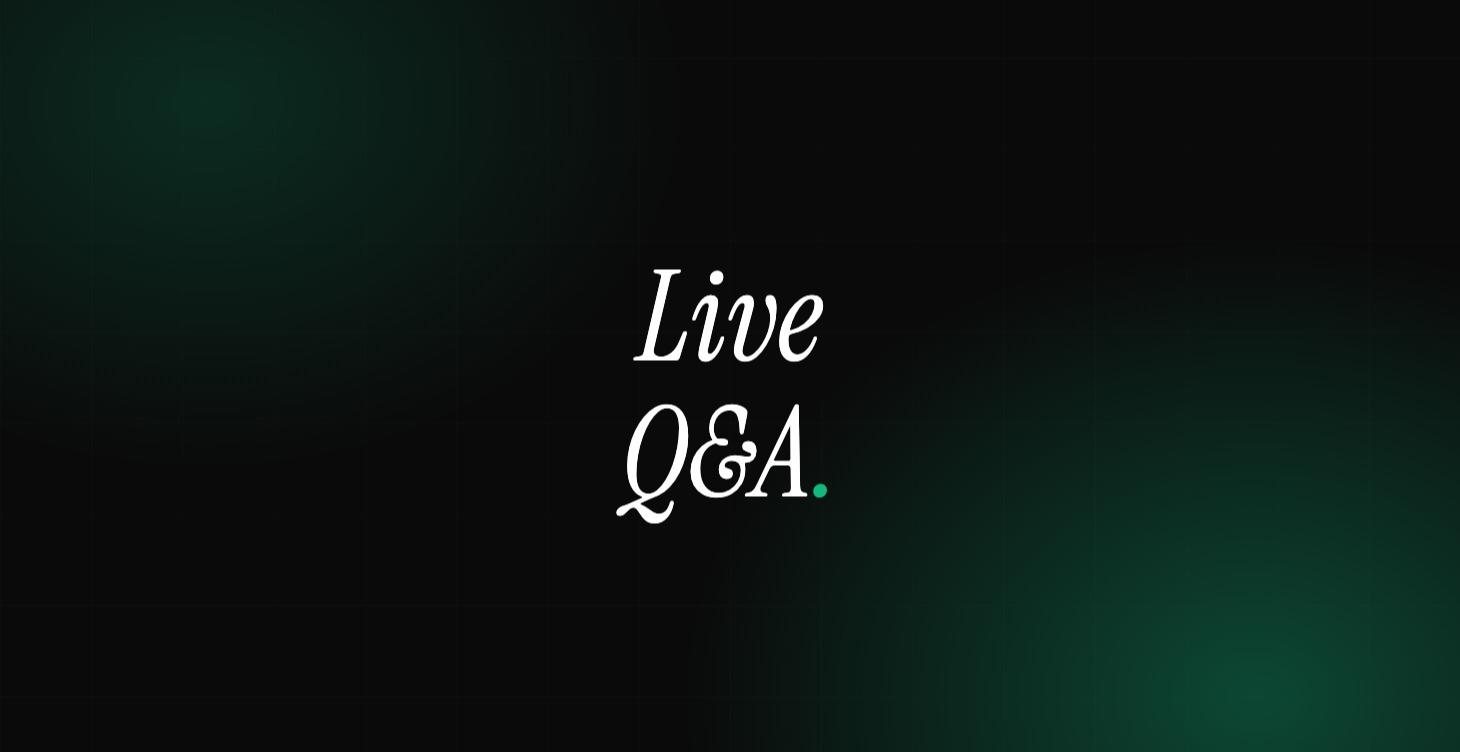 Live Q&A