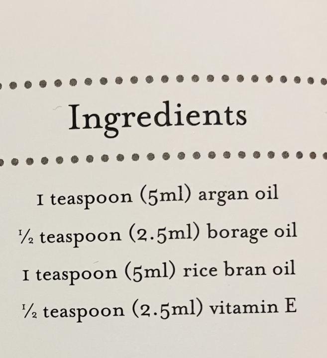 Short Quiz: Is this a DIY recipe or a formula? Why?