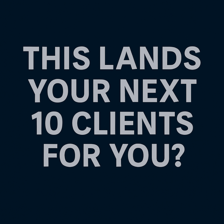 This Lands Your Next 10 Local Clients For You?