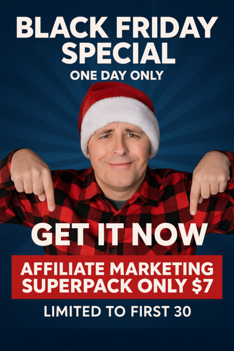 My Black Friday special 