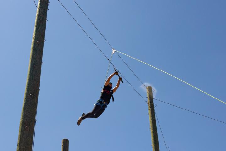 I found myself 30 feet up