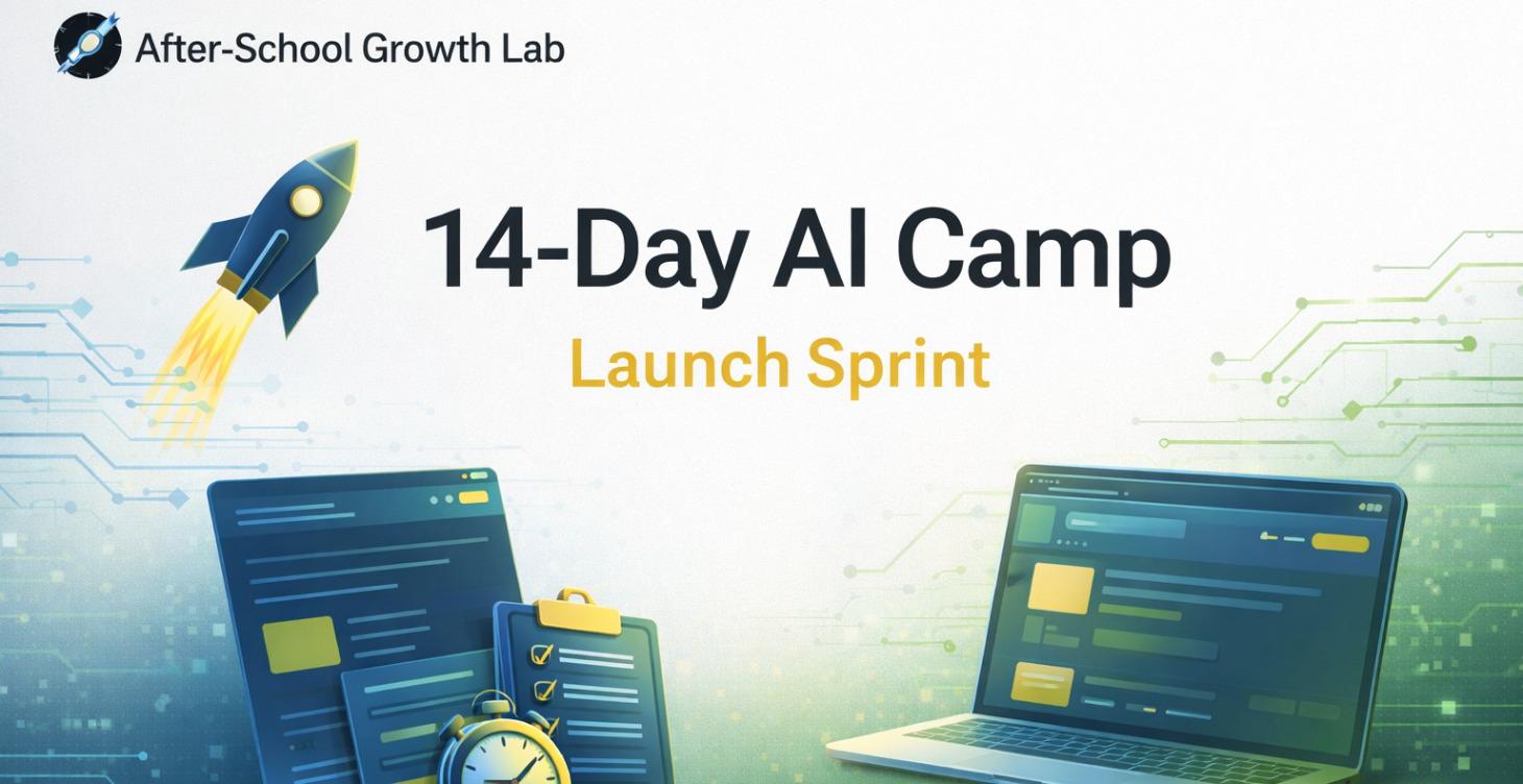 14-Day AI Camp Launch Sprint