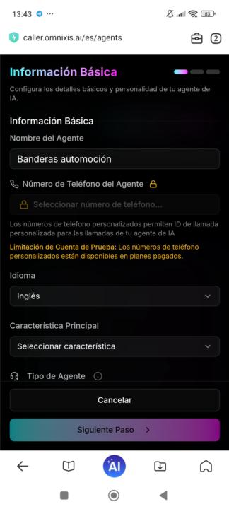 No me deja usar la plataforma 