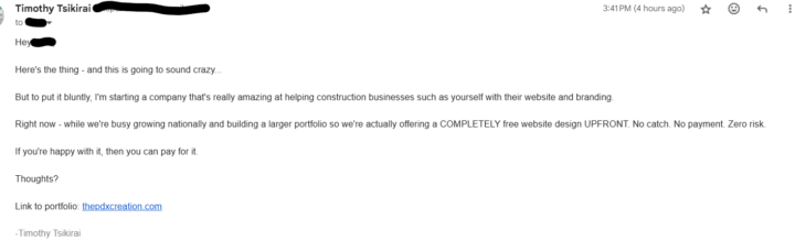 Cold Email Roast