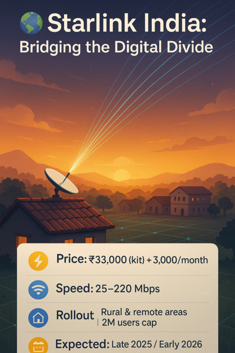 Starlink connecting India 