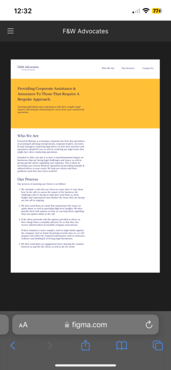 I need your feedback