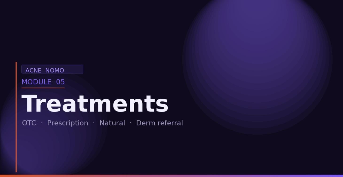 Module 5: Treatments