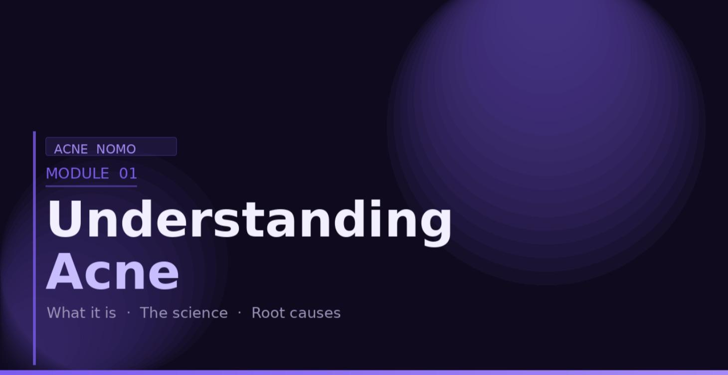 Module 1: Understanding Acne