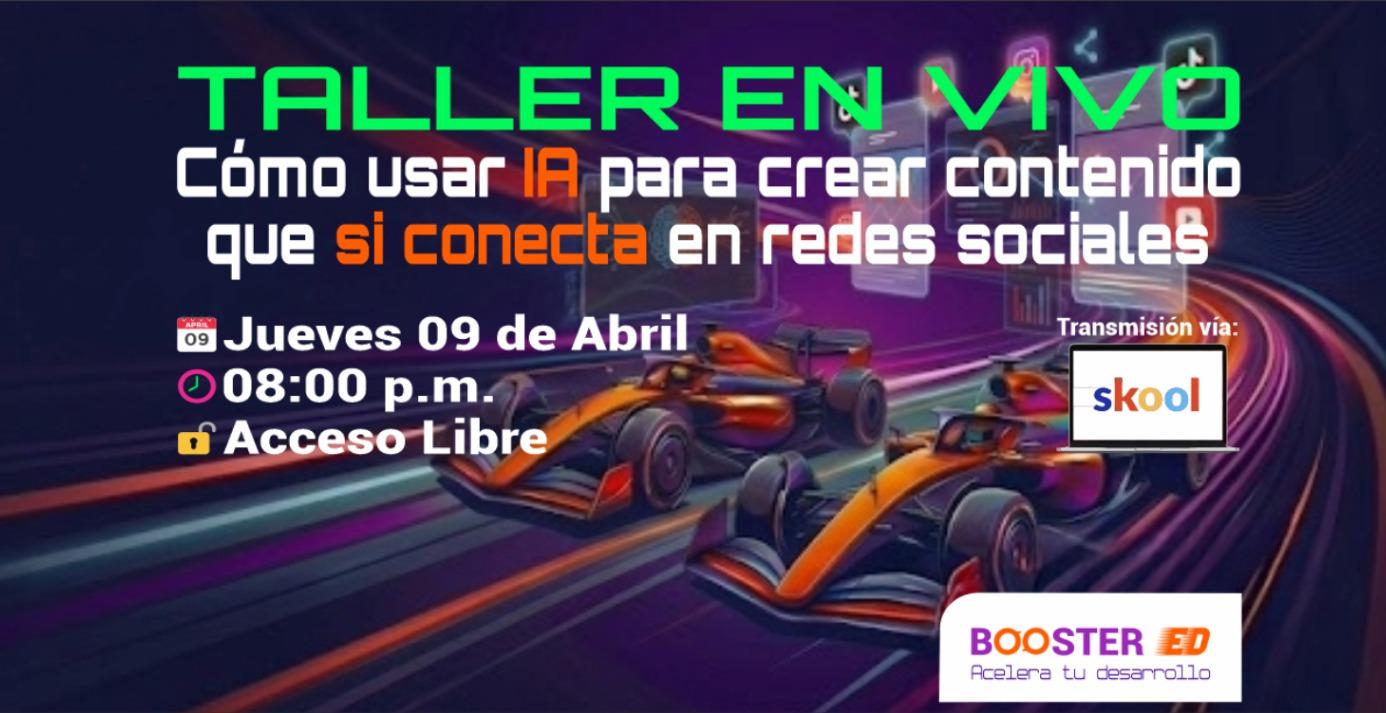 TALLER: Como usar IA para crear contenido