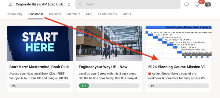 Thumbs UP from John Kennedy 2026 Planning Course