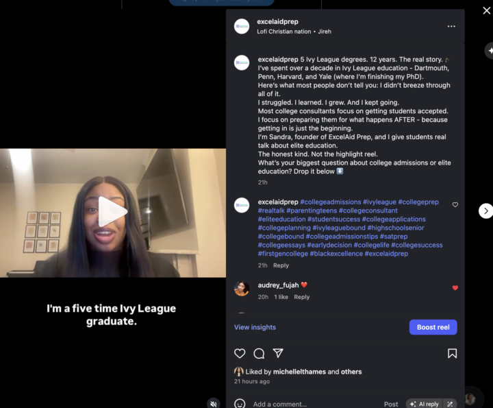 My One Goal Update: Breaking the Fear of Visibility By Posting More Consistently on LinkedIn and Instagram