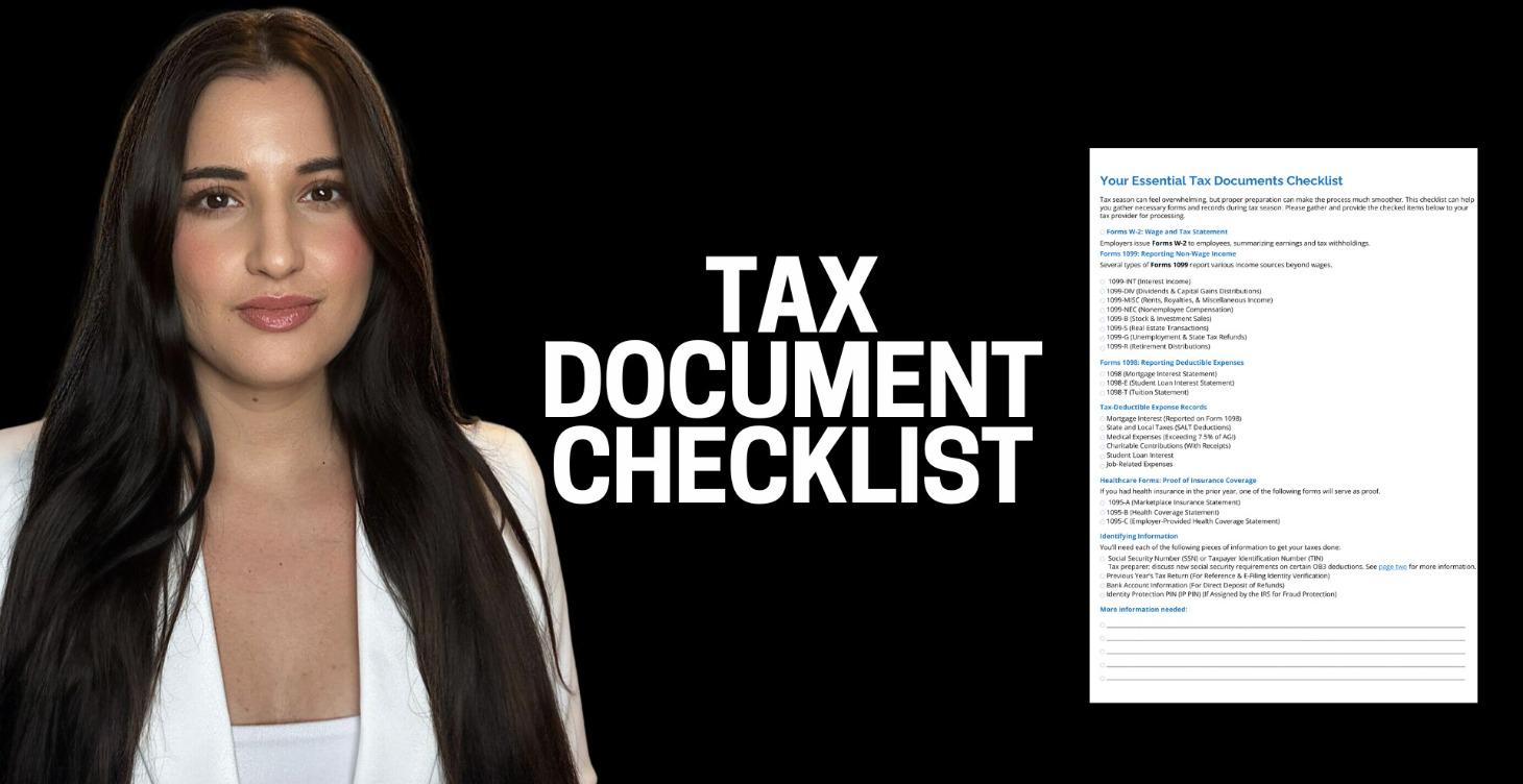 Your Essential Tax Documents Checklist
