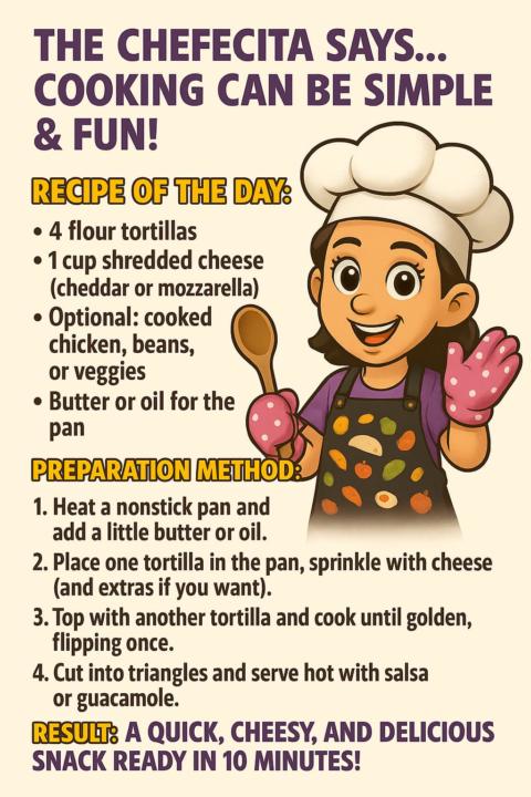 La chefecita say Ready to cook 🍳 👩‍🍳♥️🔥