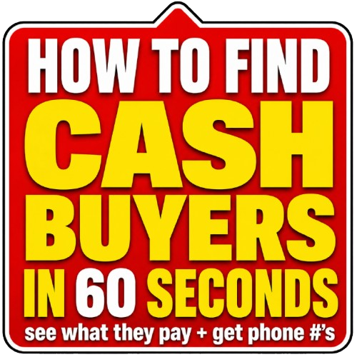 💰 How to Find Cash Buyers in 60 Seconds 📍